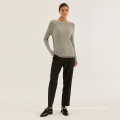 High Quality Ladies Low Collar Casual Long Knitwear